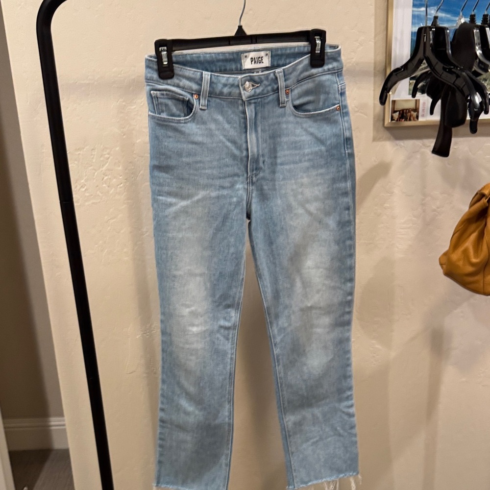 PAIGE Slim Jeans in Light Blue